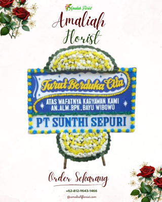 Papan Bunga Duka di Delima