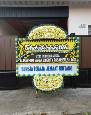 Papan Bunga Duka di Delima