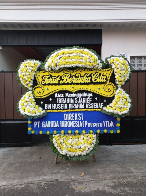 Papan Bunga Duka di Delima