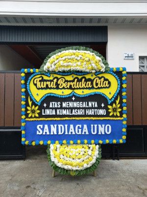 Papan Bunga Duka di Delima