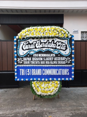 Papan Bunga Duka di Delima